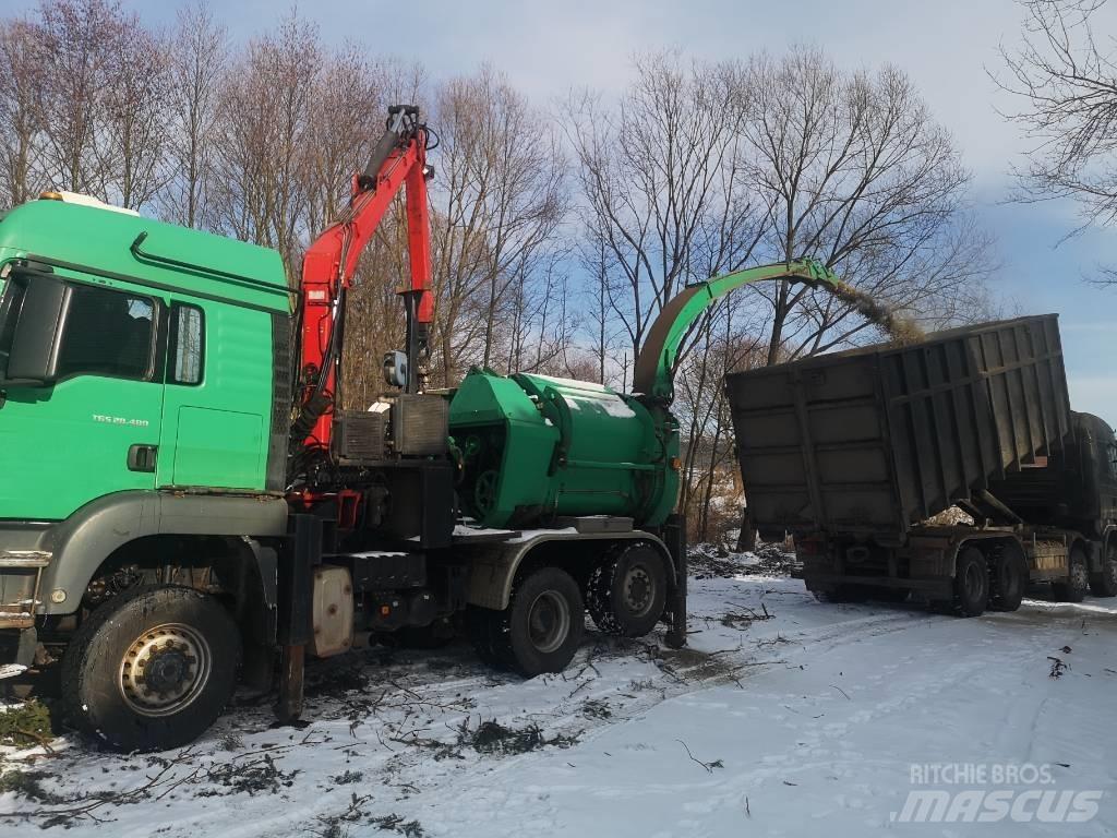 JENZ 581 Подрібнювачі деревини