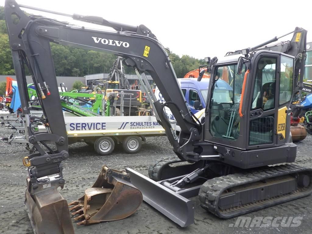 Volvo ECR 58 F Міні-екскаватори < 7т