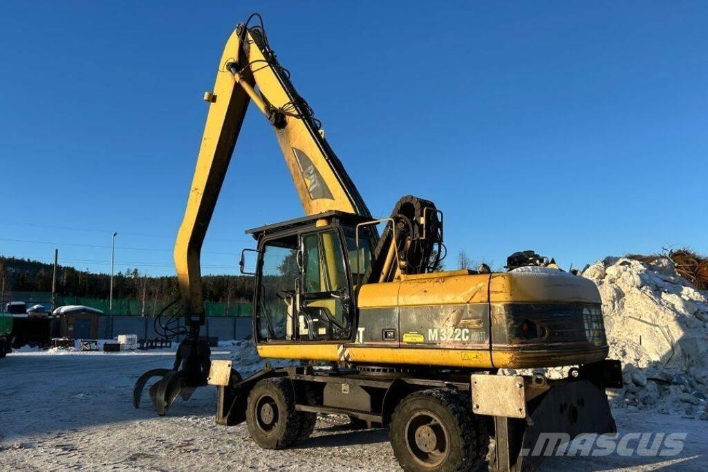 CAT M 322 C MH Перевантажувачі металобрухту/промислові навантажувачі