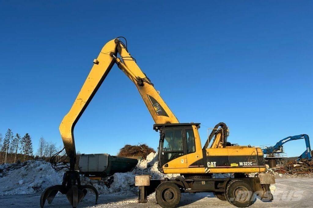 CAT M 322 C MH Перевантажувачі металобрухту/промислові навантажувачі