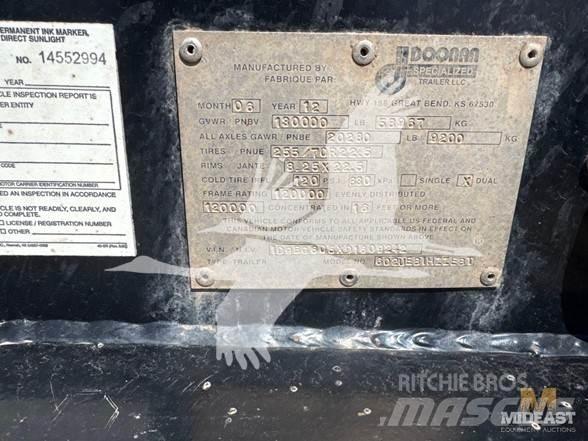 Doosan  Низькорамні напівпричепи