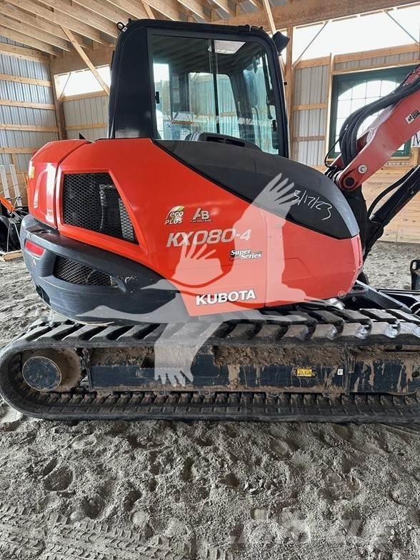 Kubota KX080-4 Гусеничні екскаватори