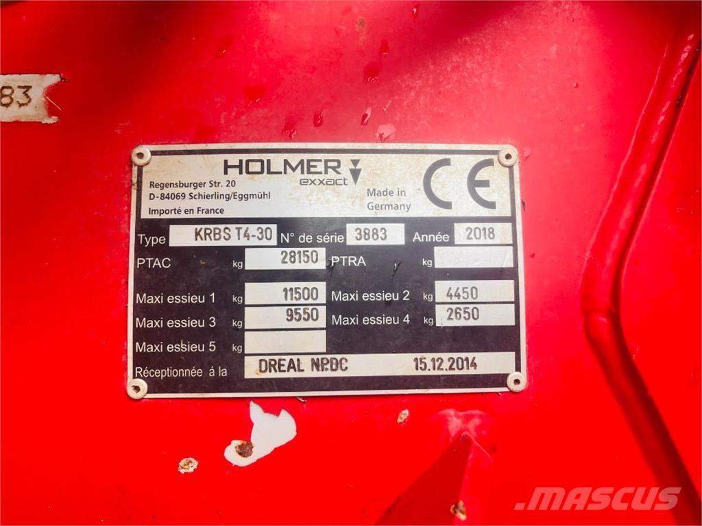 Holmer T4-30 Бурякозбиральні комбайни