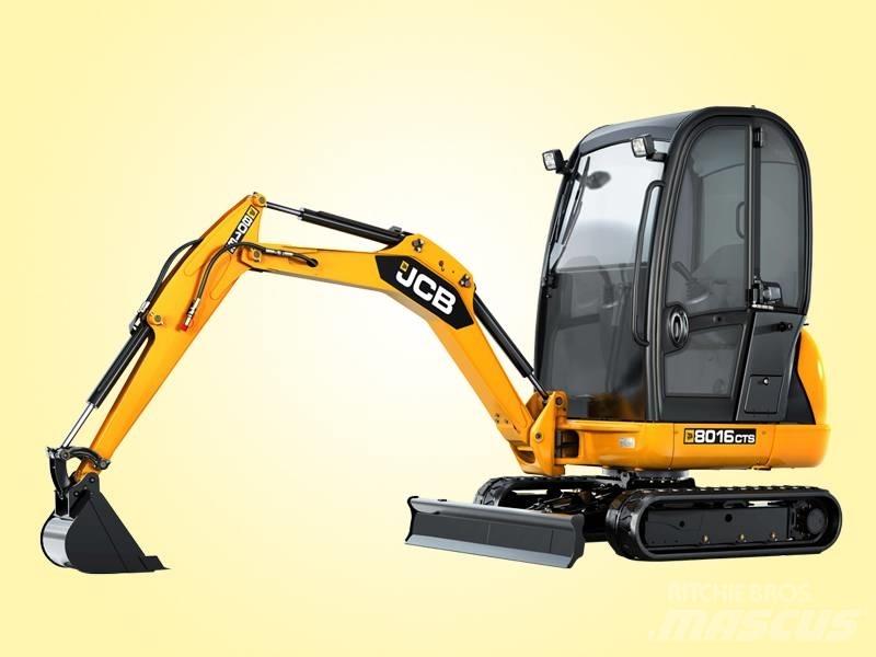 JCB 8016 CTS Міні-екскаватори < 7т