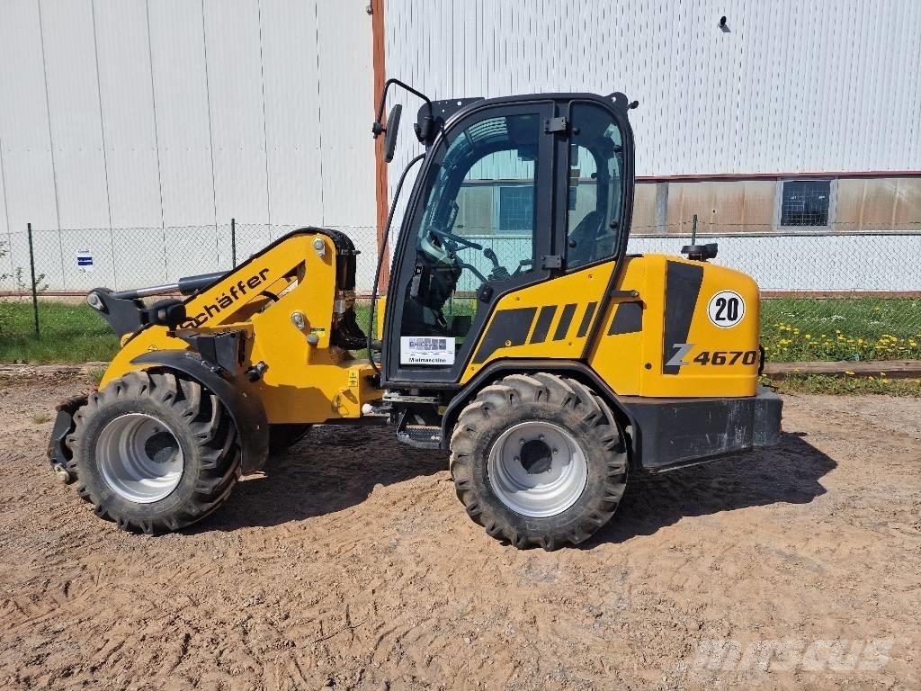 Schäffer 4670Z Фронтальні навантажувачі