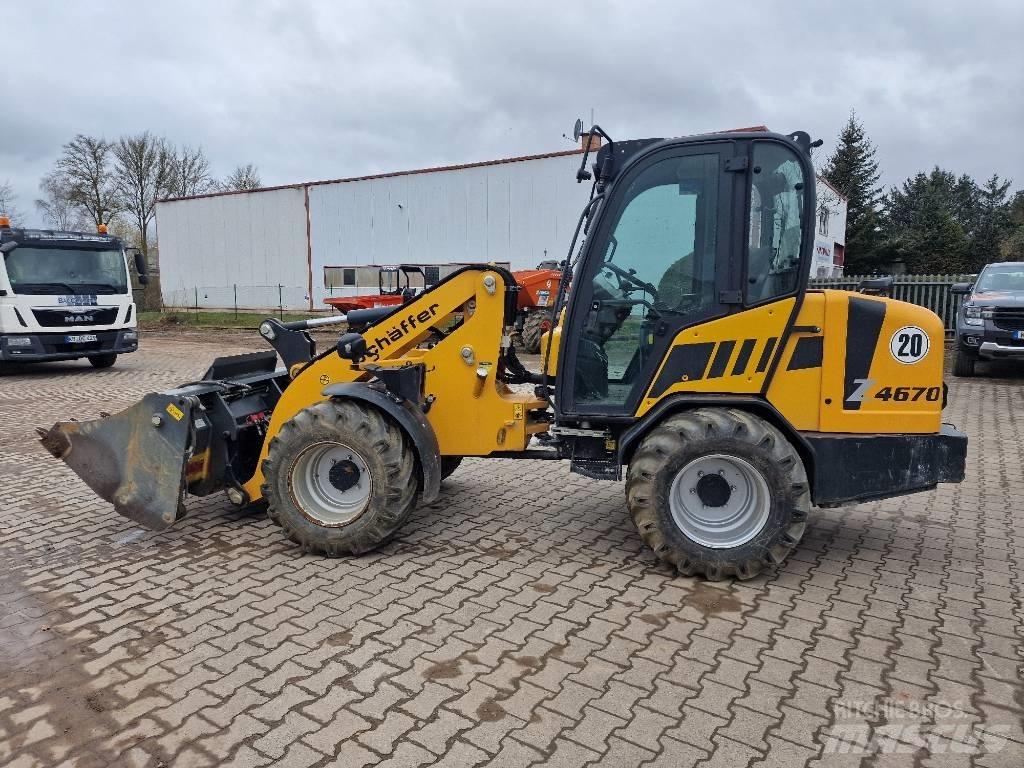 Schäffer 4670Z Фронтальні навантажувачі