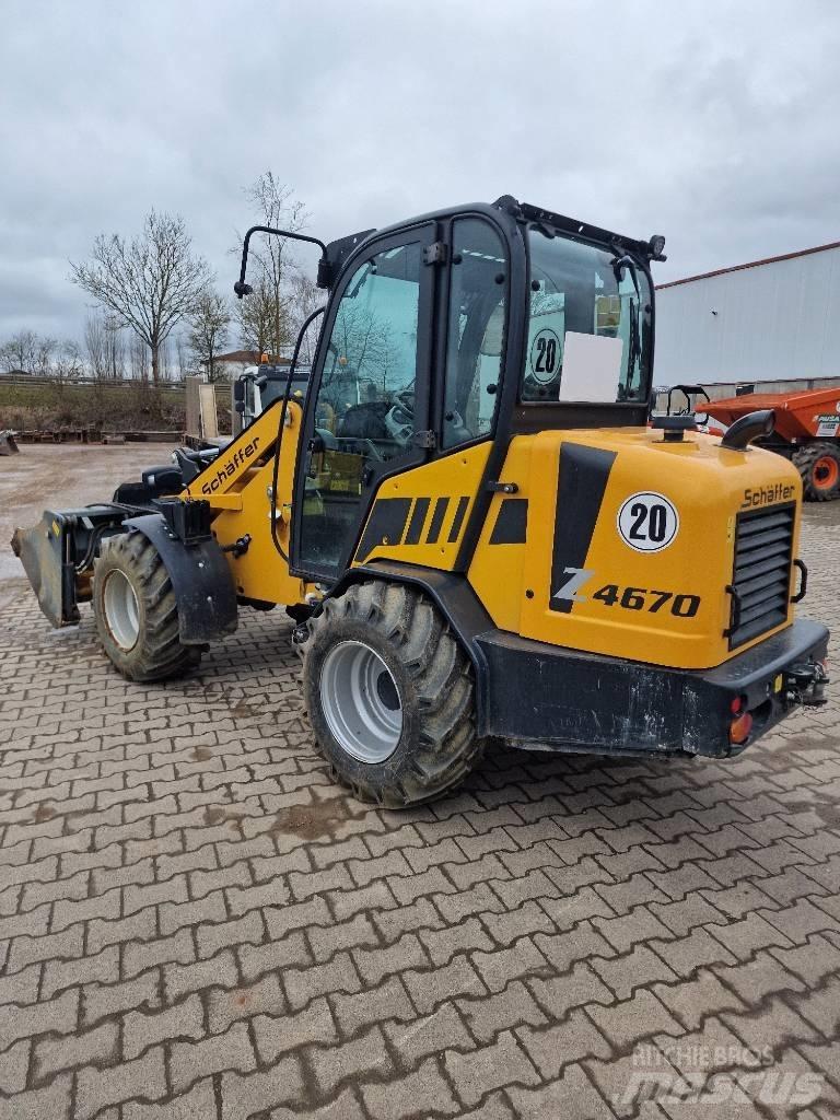 Schäffer 4670Z Фронтальні навантажувачі
