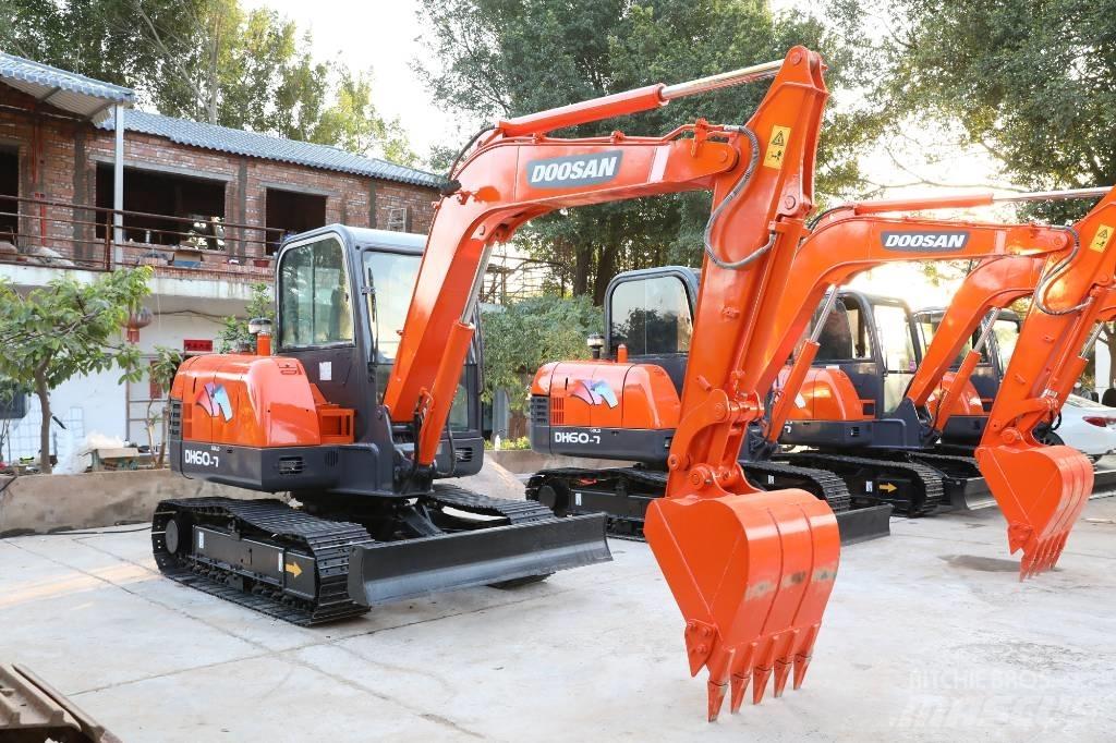 Doosan DH 60-7 Міні-екскаватори < 7т