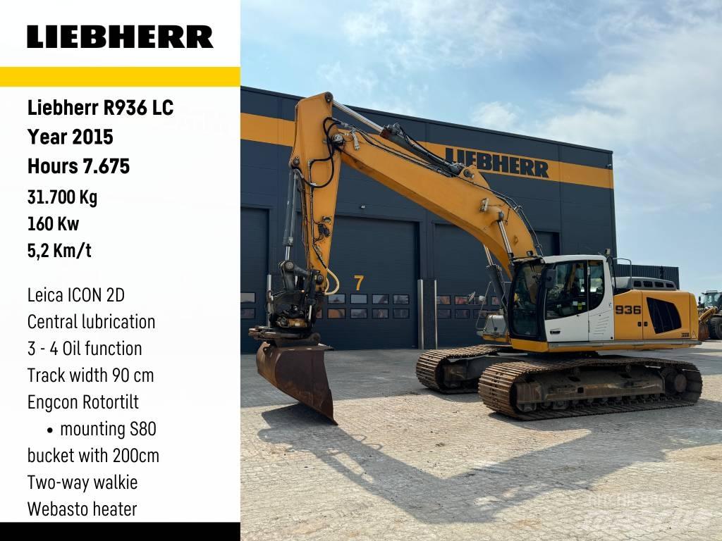 Liebherr R936 LC Гусеничні екскаватори