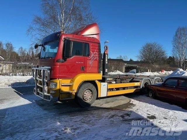 MAN TGS 26.480 Вантажівки з гаковим підйомом