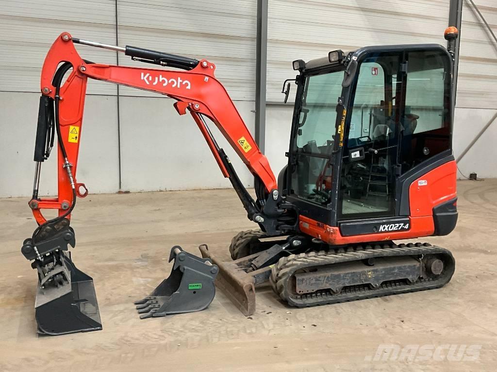 Kubota KX 027-4 Міні-екскаватори < 7т