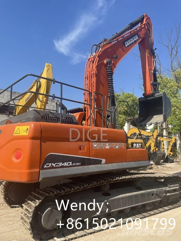Doosan DX 340 Середні екскаватори 7т. - 12т.