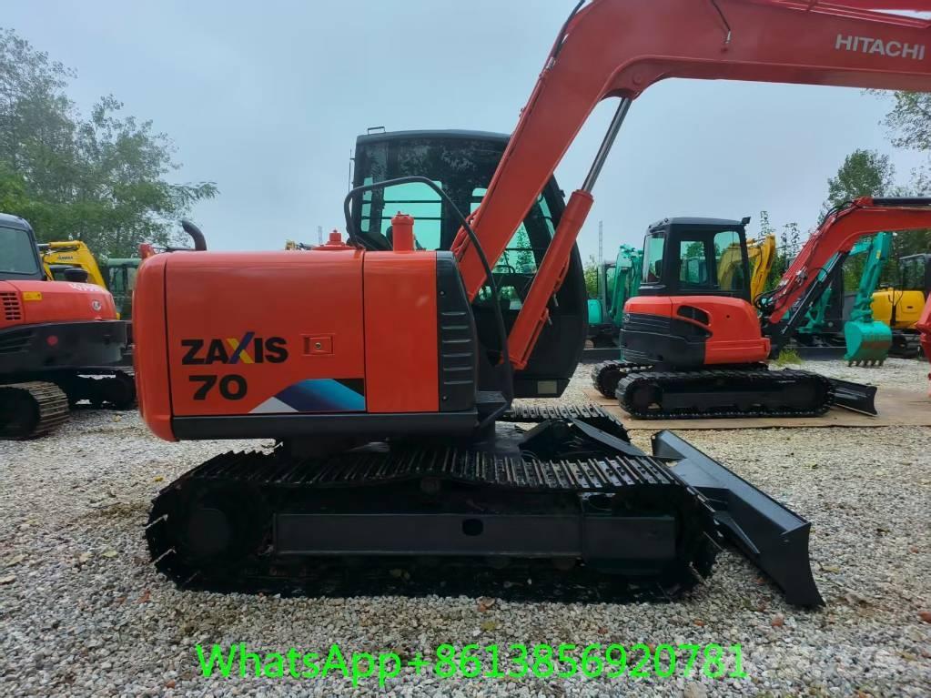 Hitachi ZX 70 Міні-екскаватори < 7т