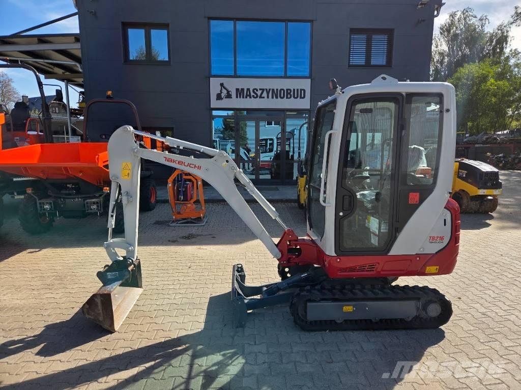Takeuchi TB216 V0 Міні-екскаватори < 7т