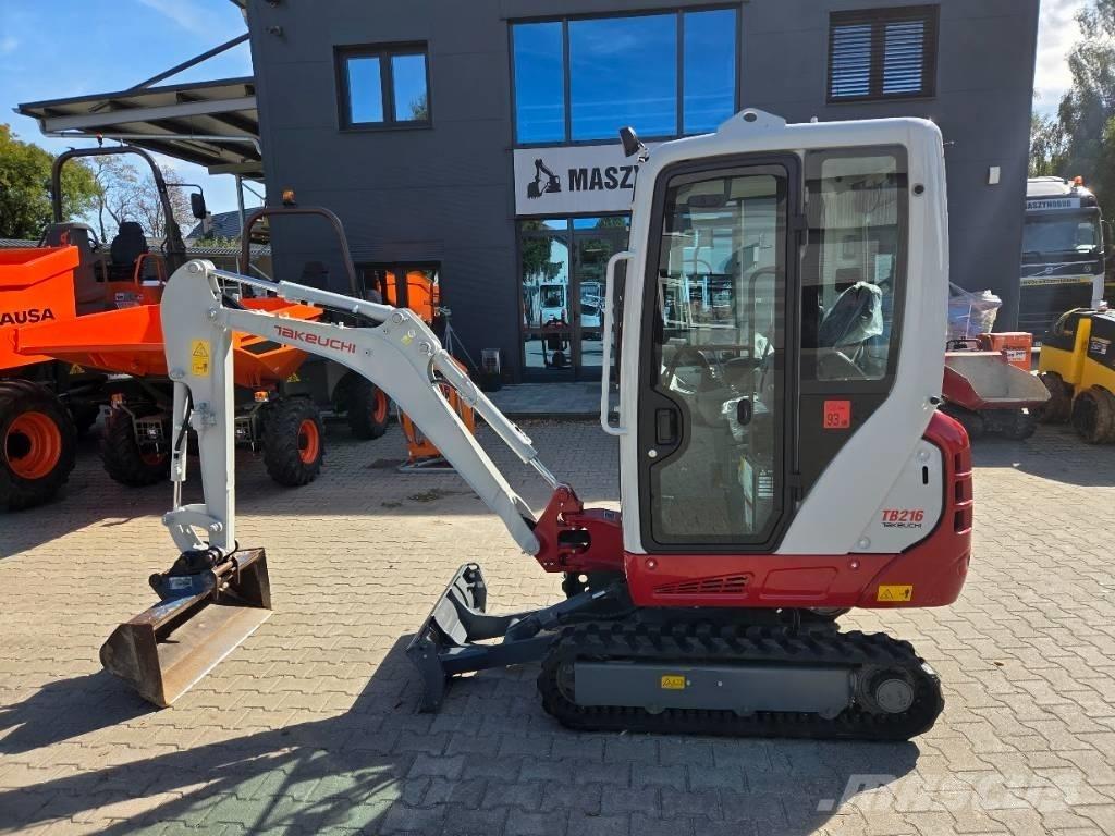 Takeuchi TB216 V0 Міні-екскаватори < 7т