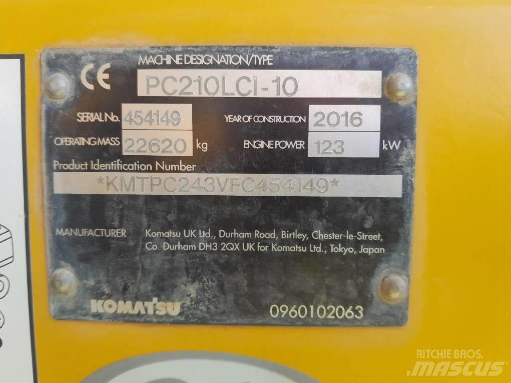 Komatsu PC210LCi-10 Гусеничні екскаватори