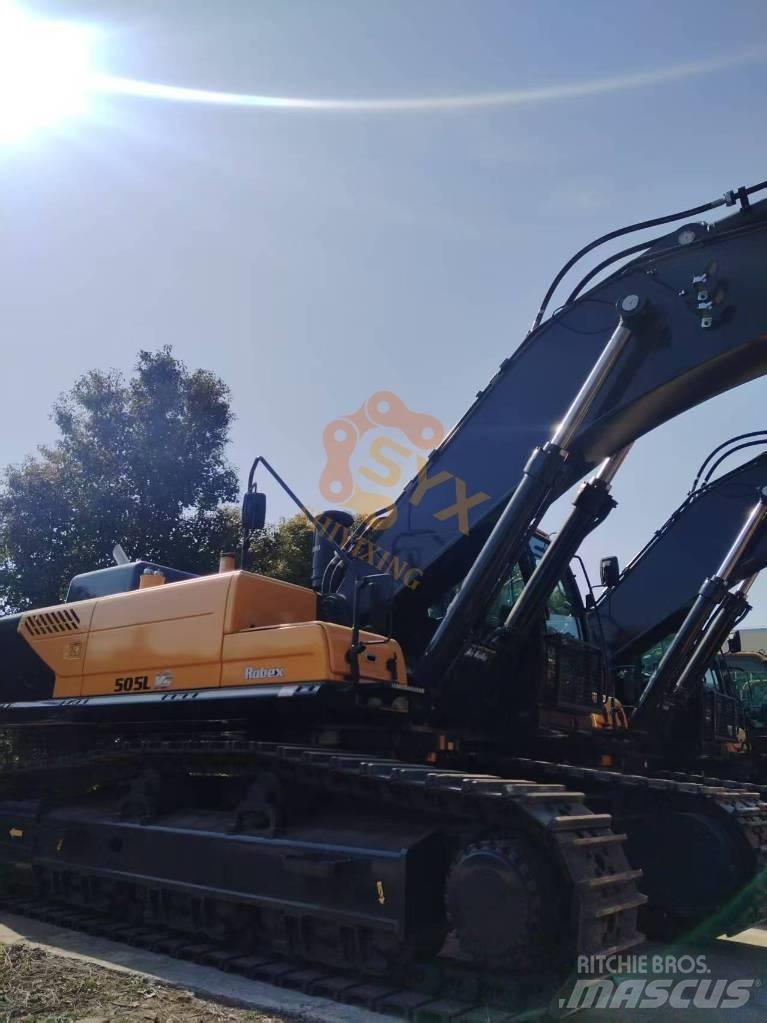 Hyundai R 505 L VS Гусеничні екскаватори