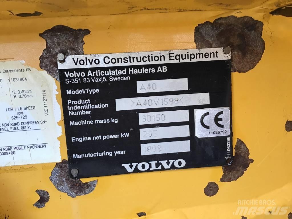 Volvo A 40C Зчленовані самоскиди