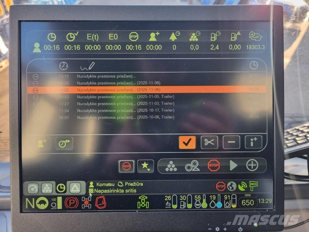 Komatsu 931 Харвестери