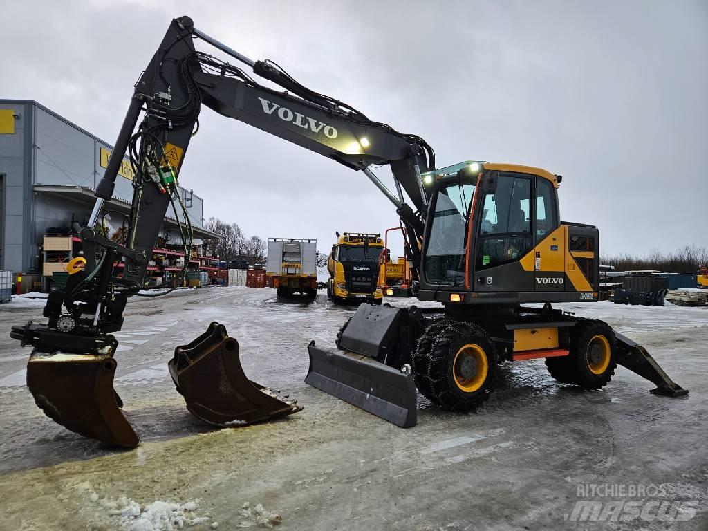 Volvo EWR 150 Колісні екскаватори