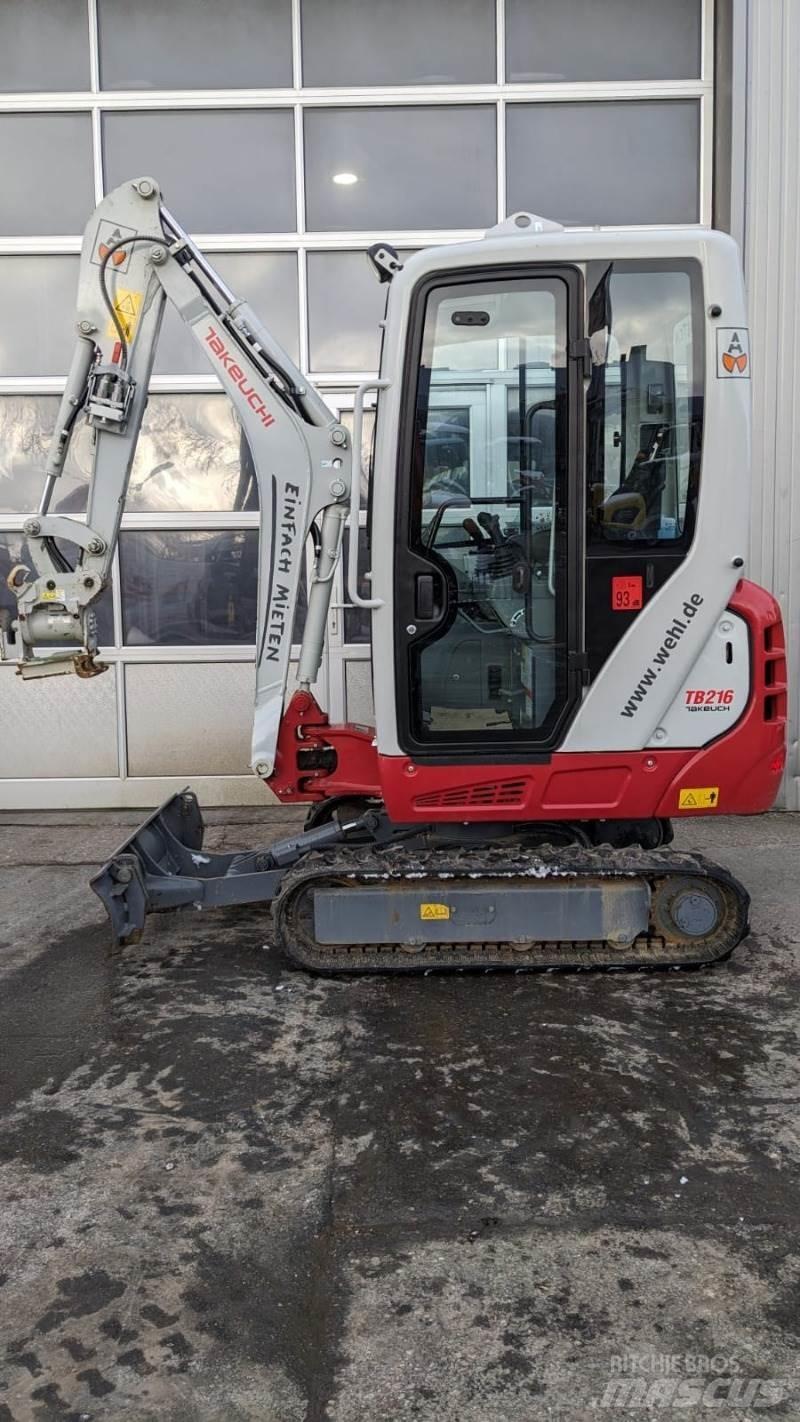 Takeuchi TB216AV4 Міні-екскаватори < 7т