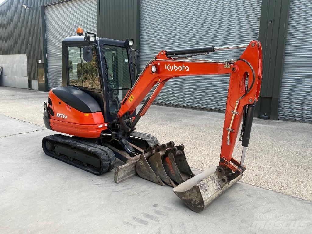 Kubota KX 71 Міні-екскаватори < 7т