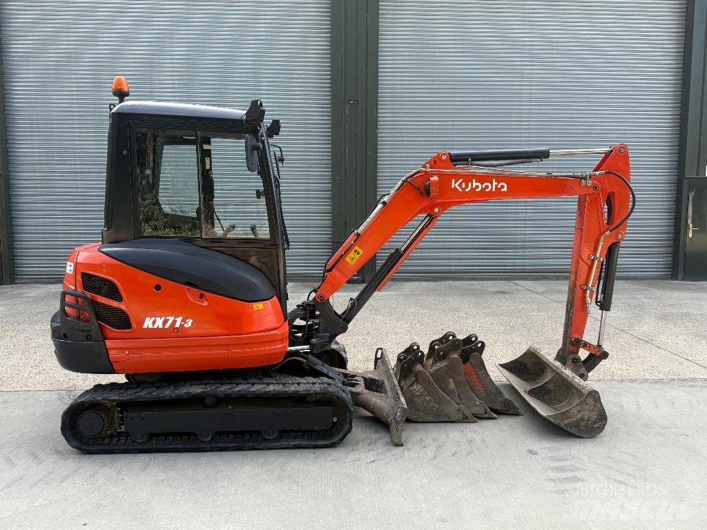 Kubota KX 71 Міні-екскаватори < 7т