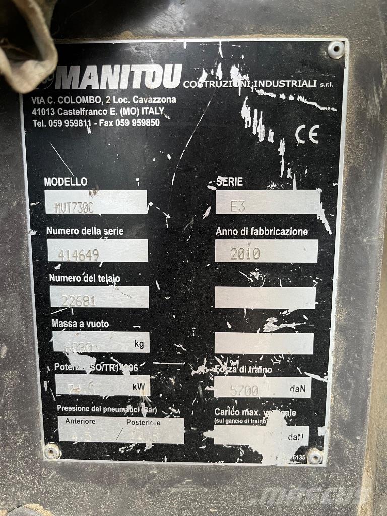 Manitou MVT 730 Трактори