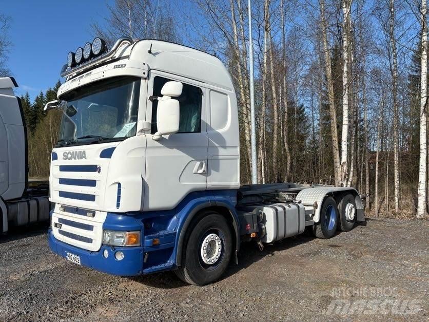 Scania R 480 Вантажівки з гаковим підйомом