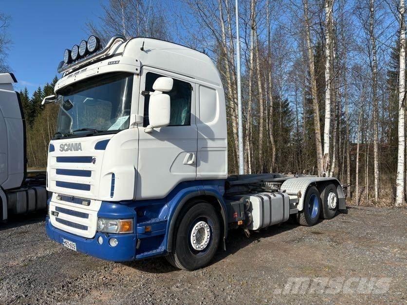 Scania R 480 Вантажівки з гаковим підйомом