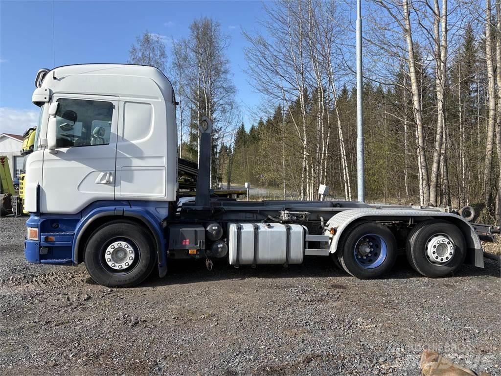 Scania R 480 Вантажівки з гаковим підйомом