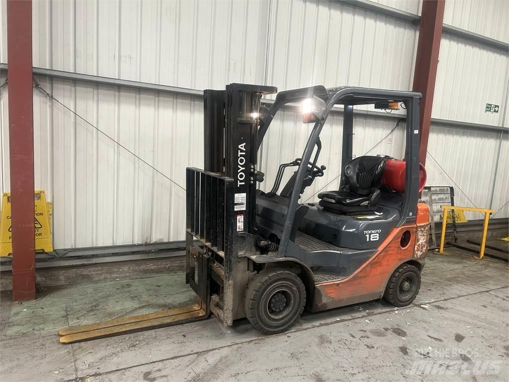 Toyota 02-8FGF18 Газові навантажувачі