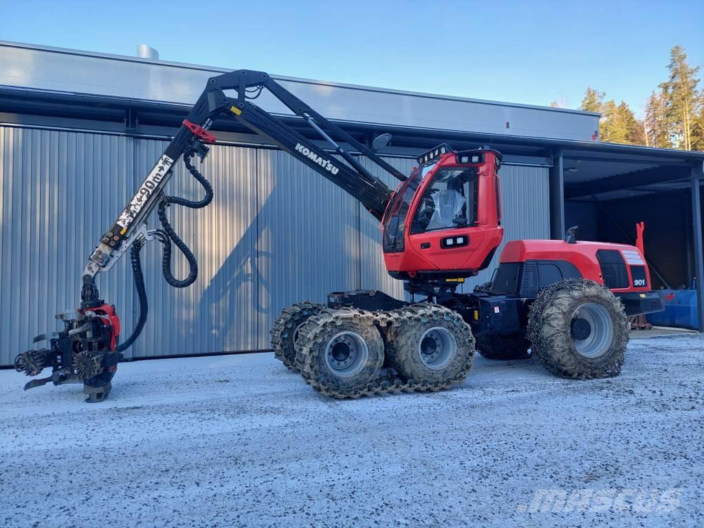 Komatsu 901 Харвестери