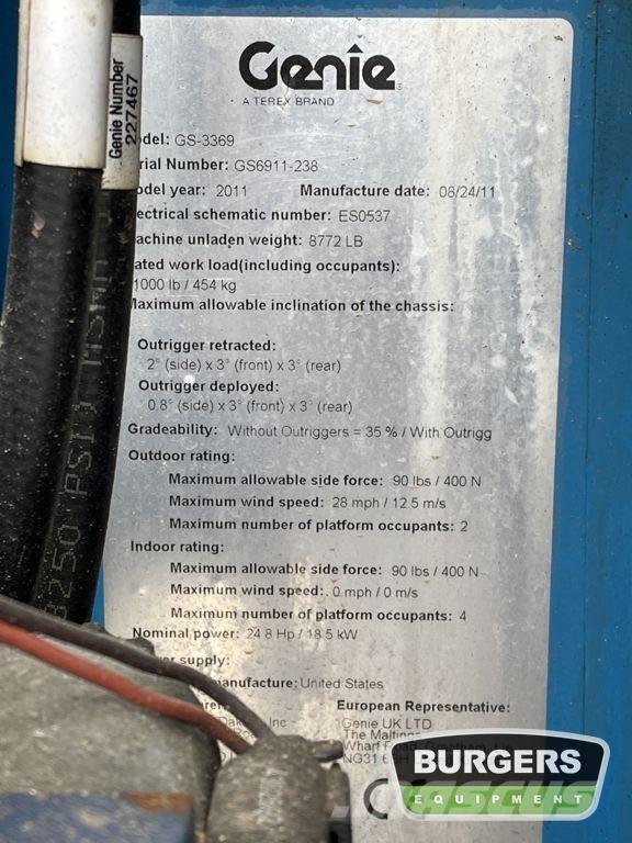 Genie GS-3369 RT Підйомники-ножиці