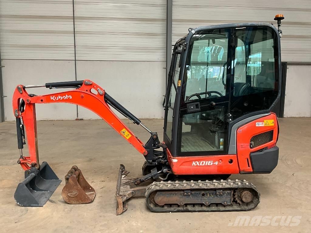 Kubota KX 016-4 Міні-екскаватори < 7т