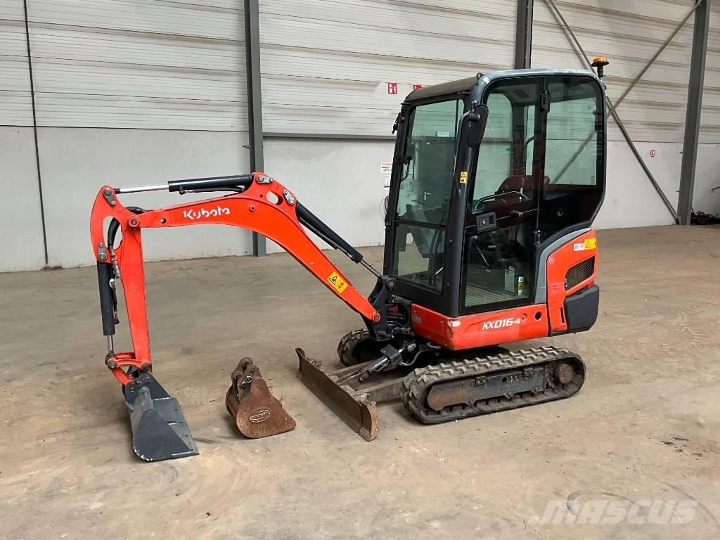 Kubota KX 016-4 Міні-екскаватори < 7т