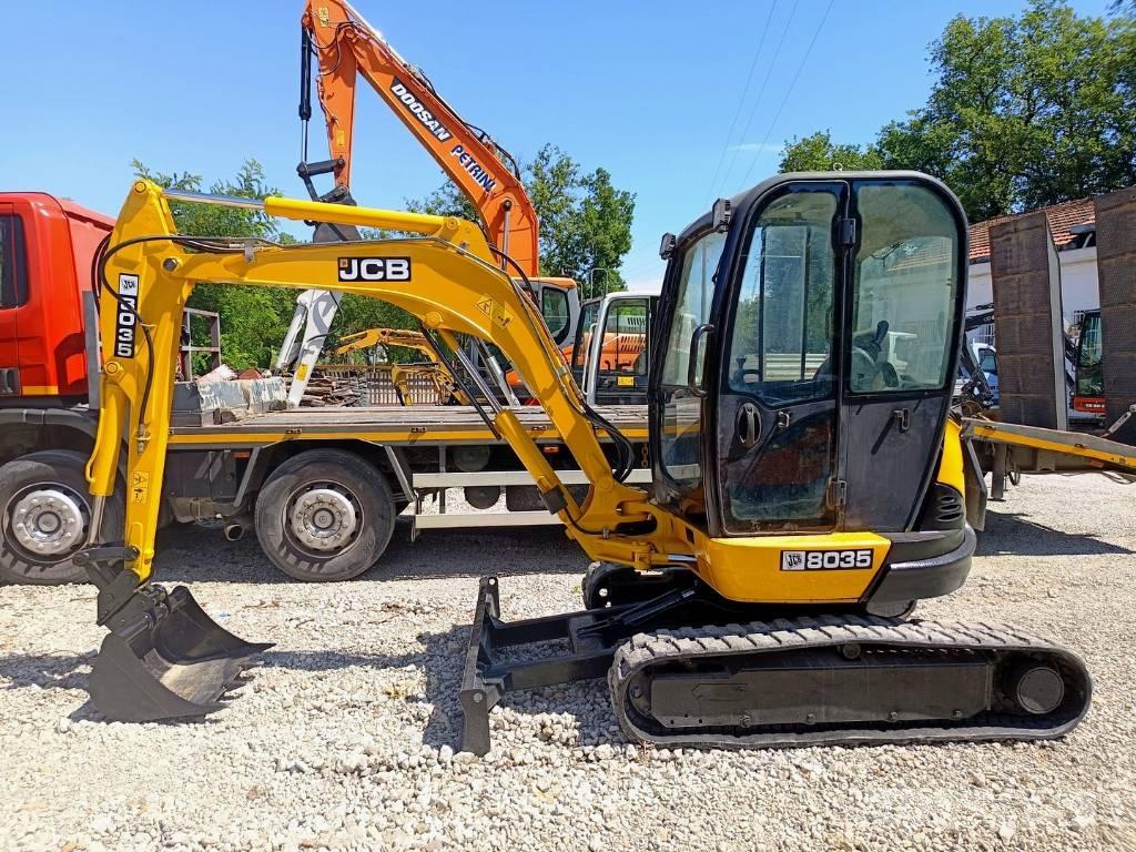 JCB 8035 ZTS Міні-екскаватори < 7т