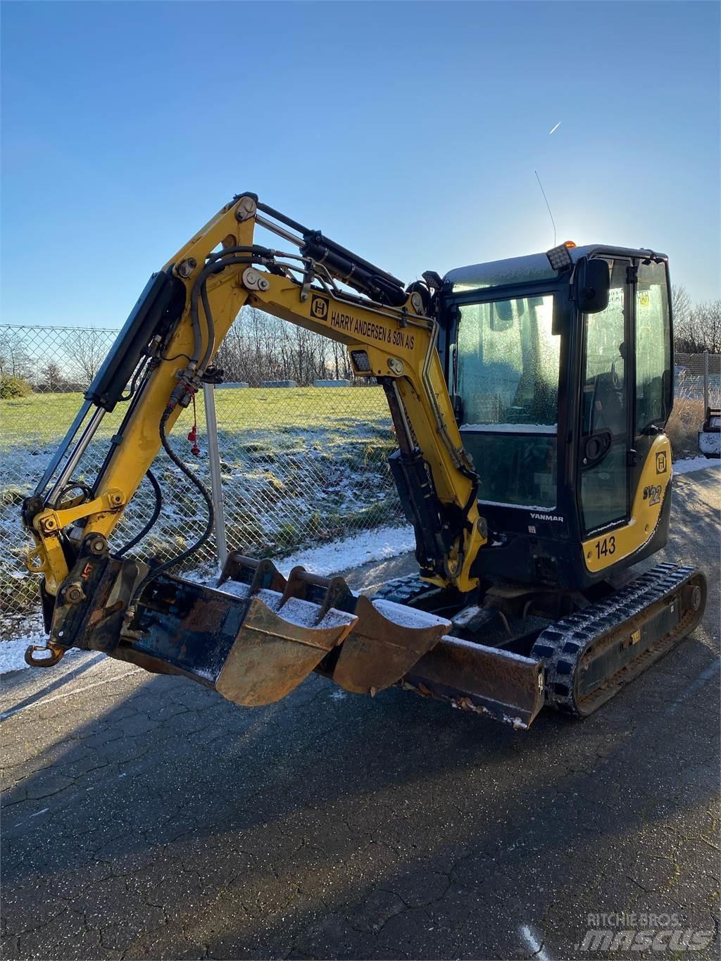 Yanmar SV22 Міні-екскаватори < 7т