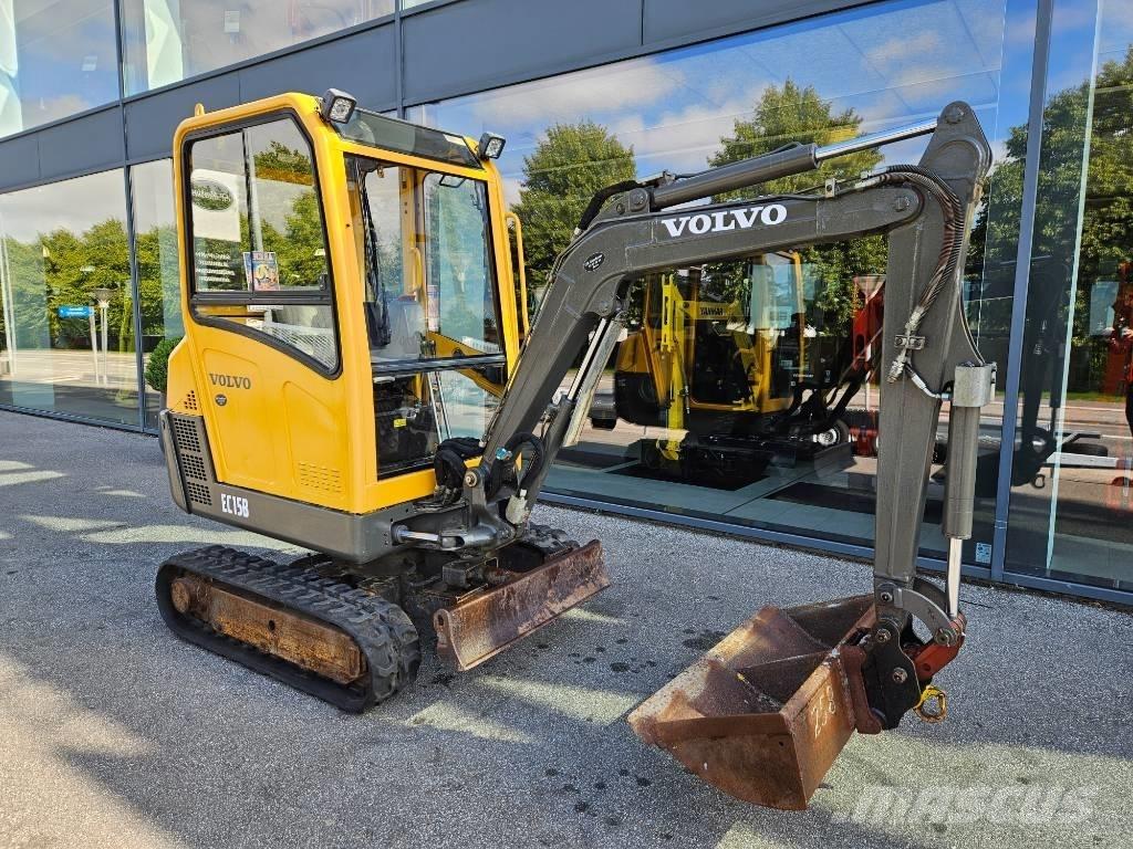 Volvo EC 15 B Міні-екскаватори < 7т