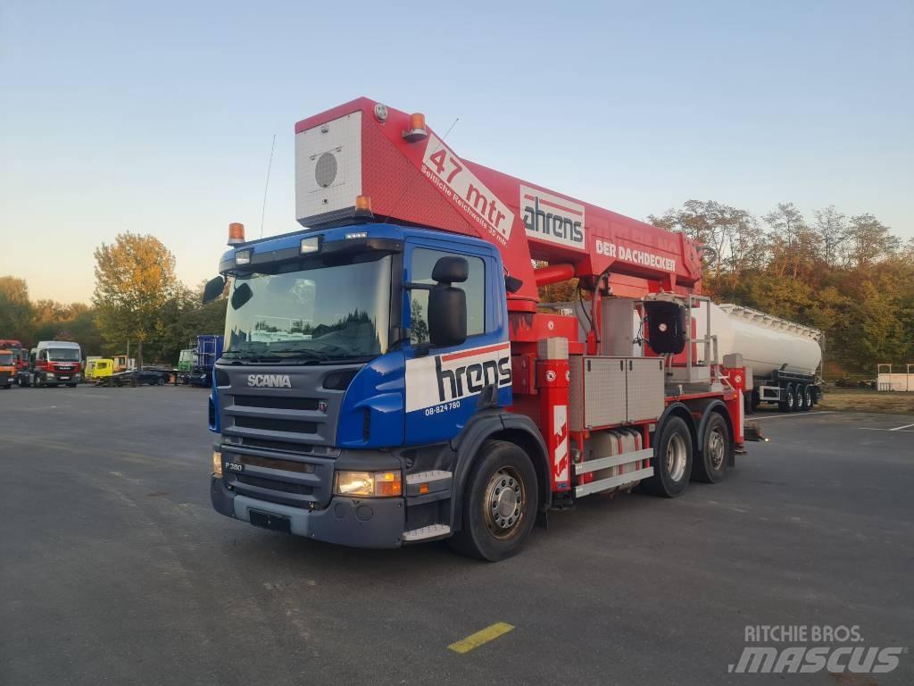 Scania P 380 Автовишки на базі вантажівки
