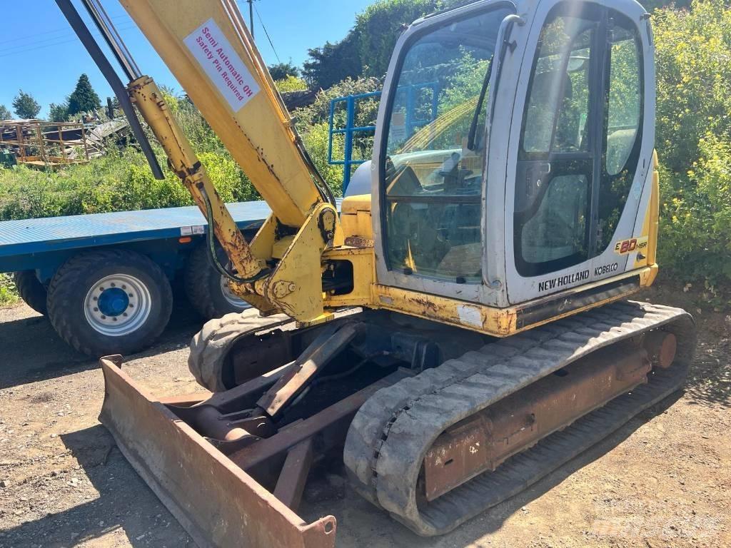 New Holland E 80 Середні екскаватори 7т. - 12т.
