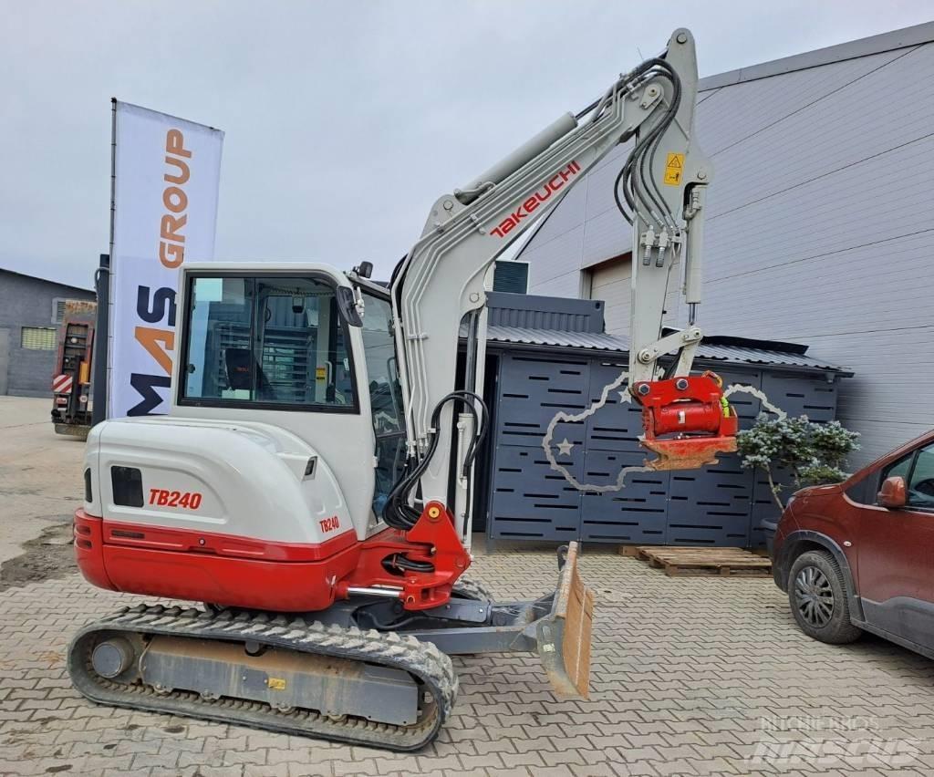 Takeuchi TB 240 Міні-екскаватори < 7т