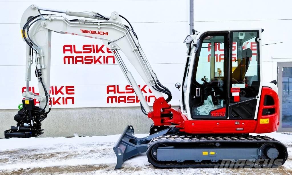 Takeuchi TB370 Міні-екскаватори < 7т