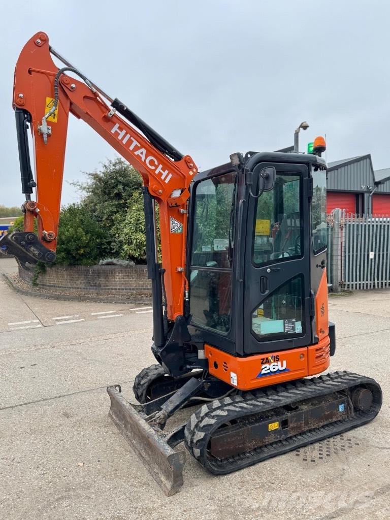 Hitachi Zx26-6 CLR Міні-екскаватори < 7т