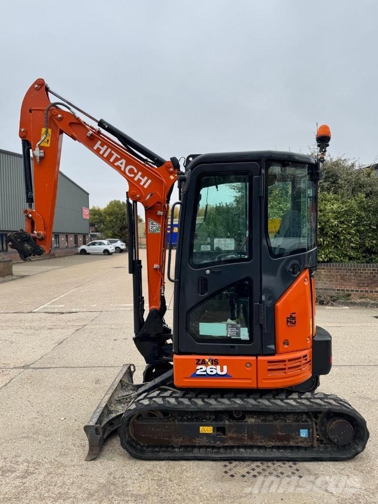 Hitachi Zx26-6 CLR Міні-екскаватори < 7т