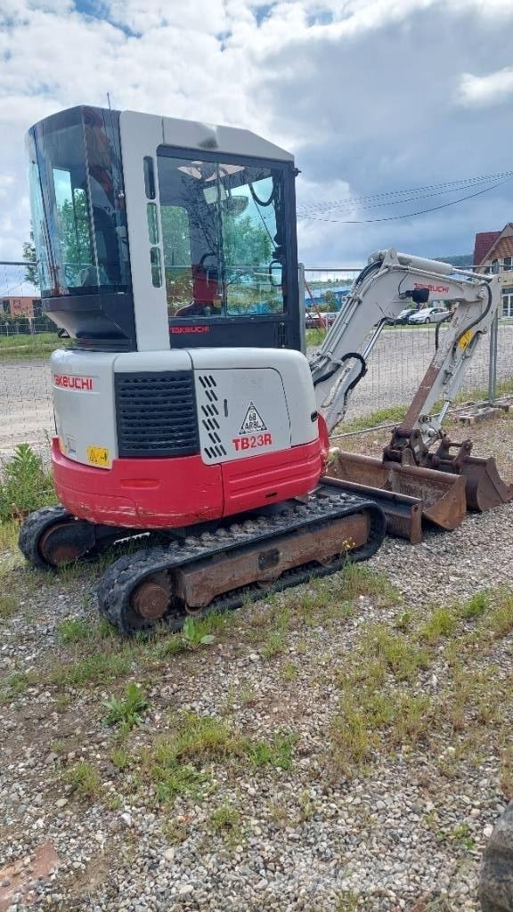 Takeuchi TB 23 R Міні-екскаватори < 7т