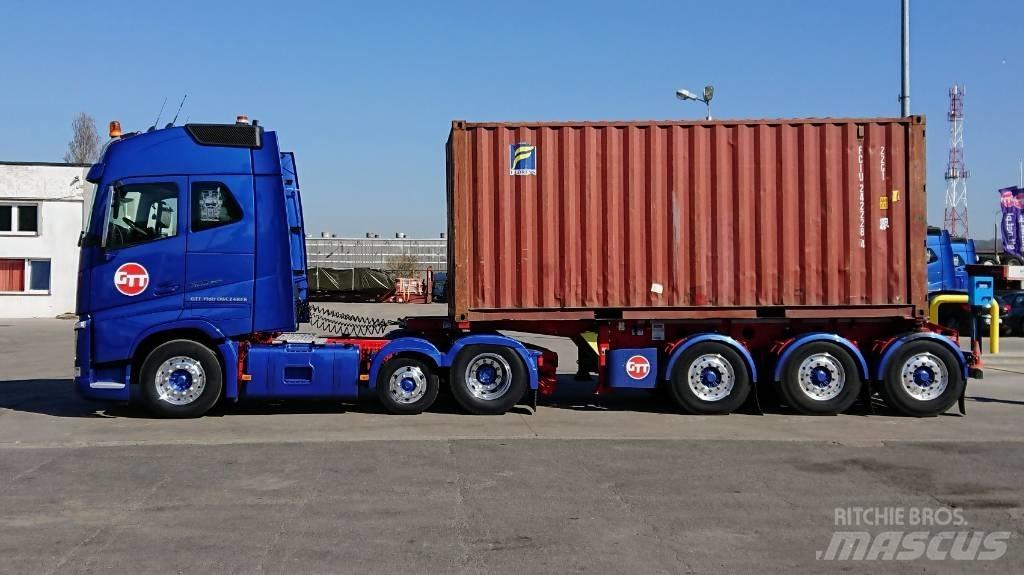 Fliegl SDS 380 Напівпричепи для скіпових навантажувачів