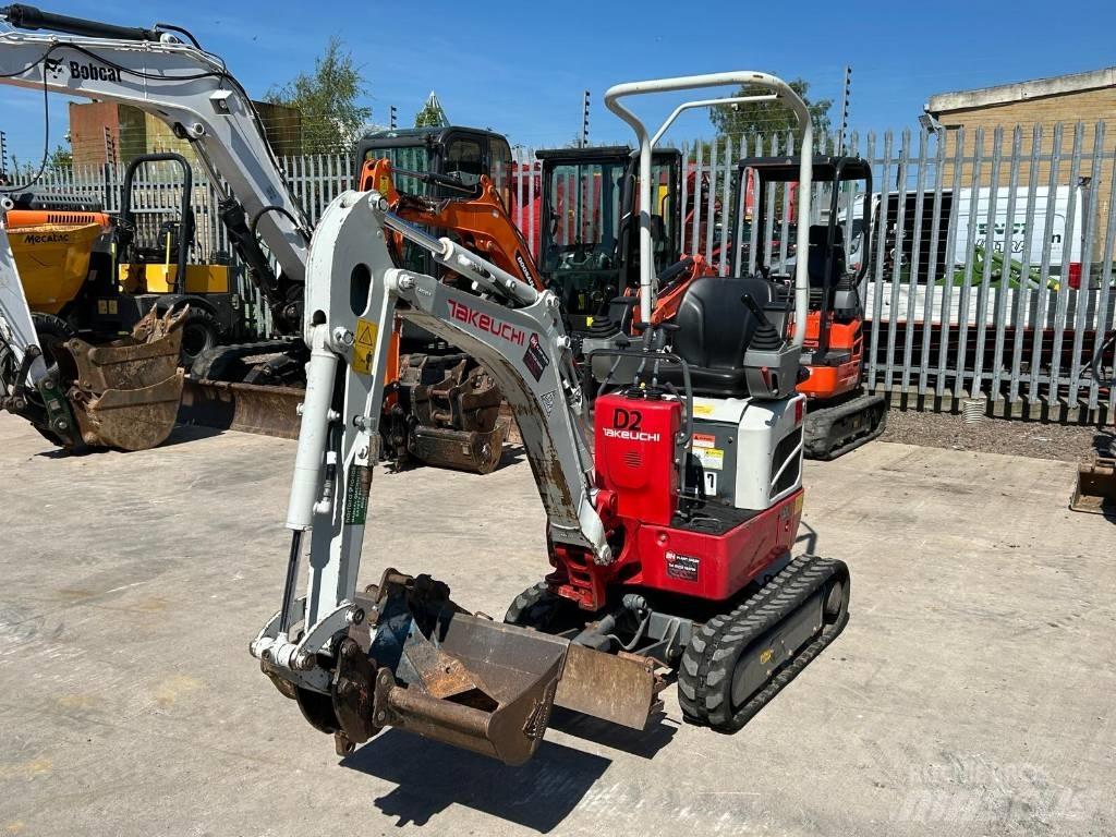 Takeuchi TB 210 R Міні-екскаватори < 7т