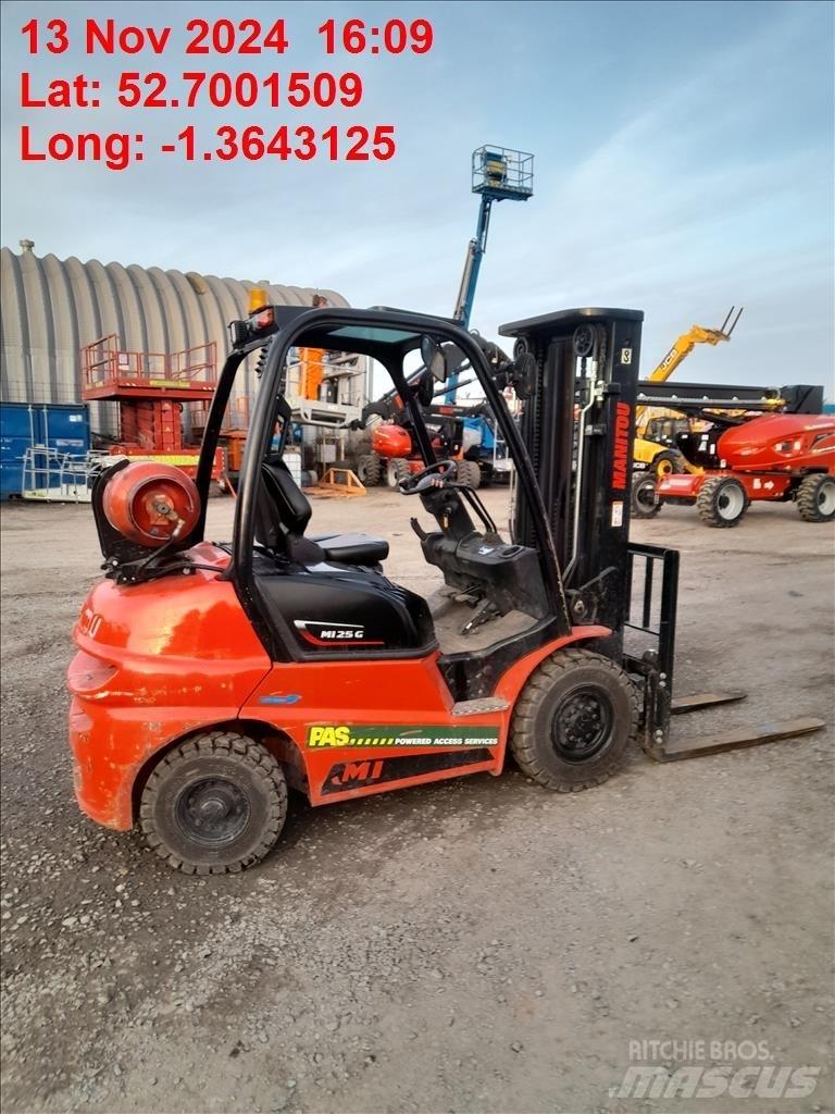 Manitou MI 25 G Газові навантажувачі