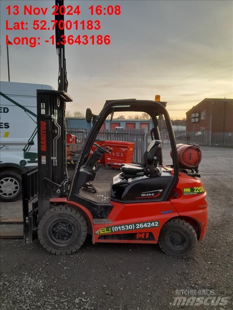 Manitou MI 25 G Газові навантажувачі